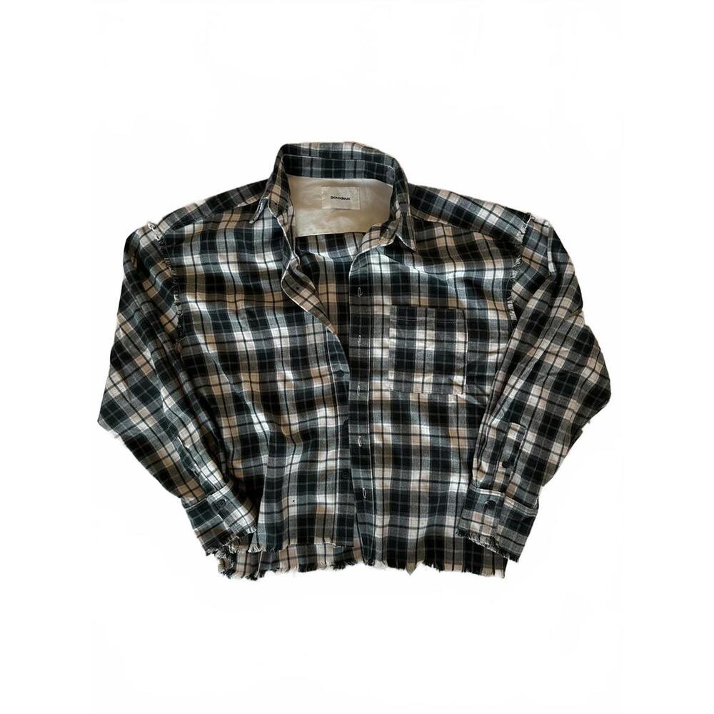 Bound2 Flannel Button Up Shirt Size XL